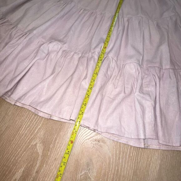 Margo Baridon x Anthropologie Ruffle Accented Halter Tie Maxi Dress, Women’s XS - Picture 10 of 14